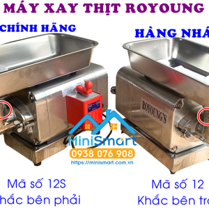 Máy xay thịt công nghiệp Đài Loan hiệu Royoung's